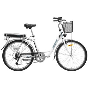 Elektrobicykel HECHT PRIME WHITE