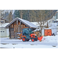 Traktor Kubota BX261 - zimný set