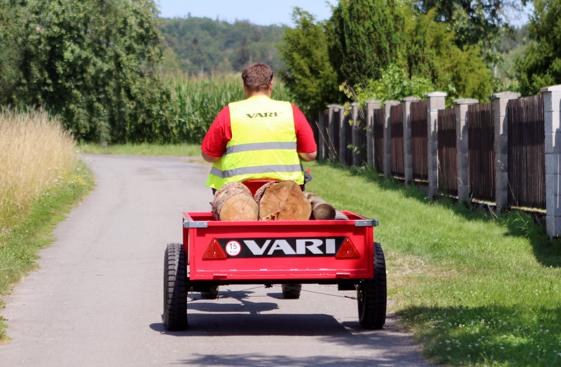 Malotraktor VARI MTVO HONDA GCVx 200 + vozík ANV 400 7 Malotraktor VARI MTVO HONDA GCVx 200 + vozík ANV 400