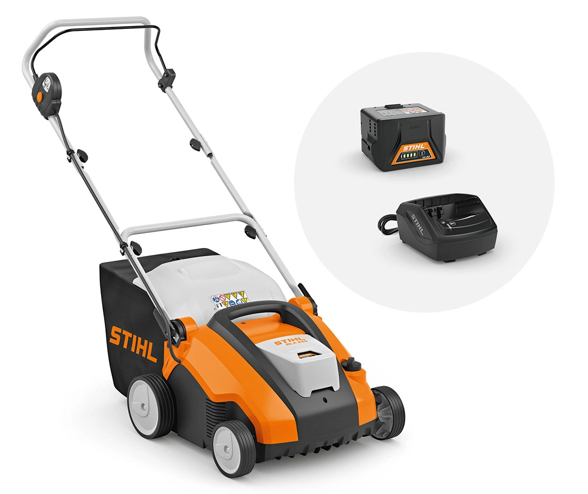 Akumulátorový vertikutátor STIHL RLA 240 SET AL101 AK 30 1 Elektrický vertikutátor STIHL RLA 240 SET AL101 AK 30