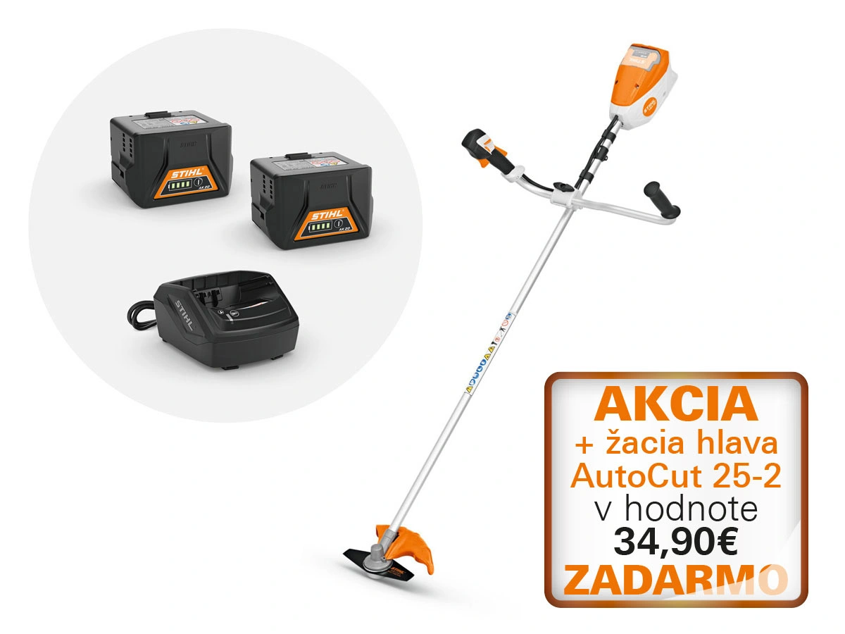 Akumulátorový vyžínač, AK Systém STIHL FSA 80, set s 2x AK 30 1 Akumulátorový vyžínač