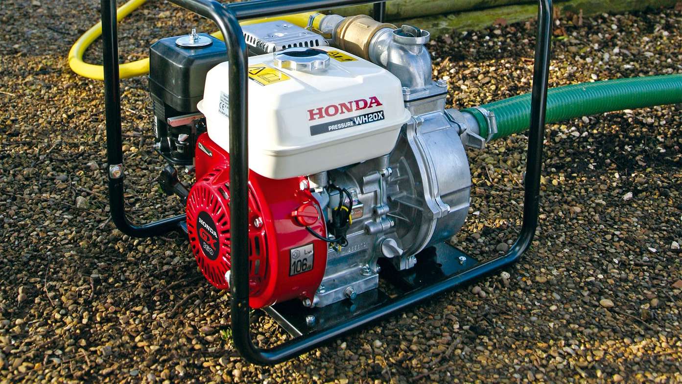 Benzínové čerpadlo HONDA WH 20 3 Benzínové čerpadlo HONDA WH 20